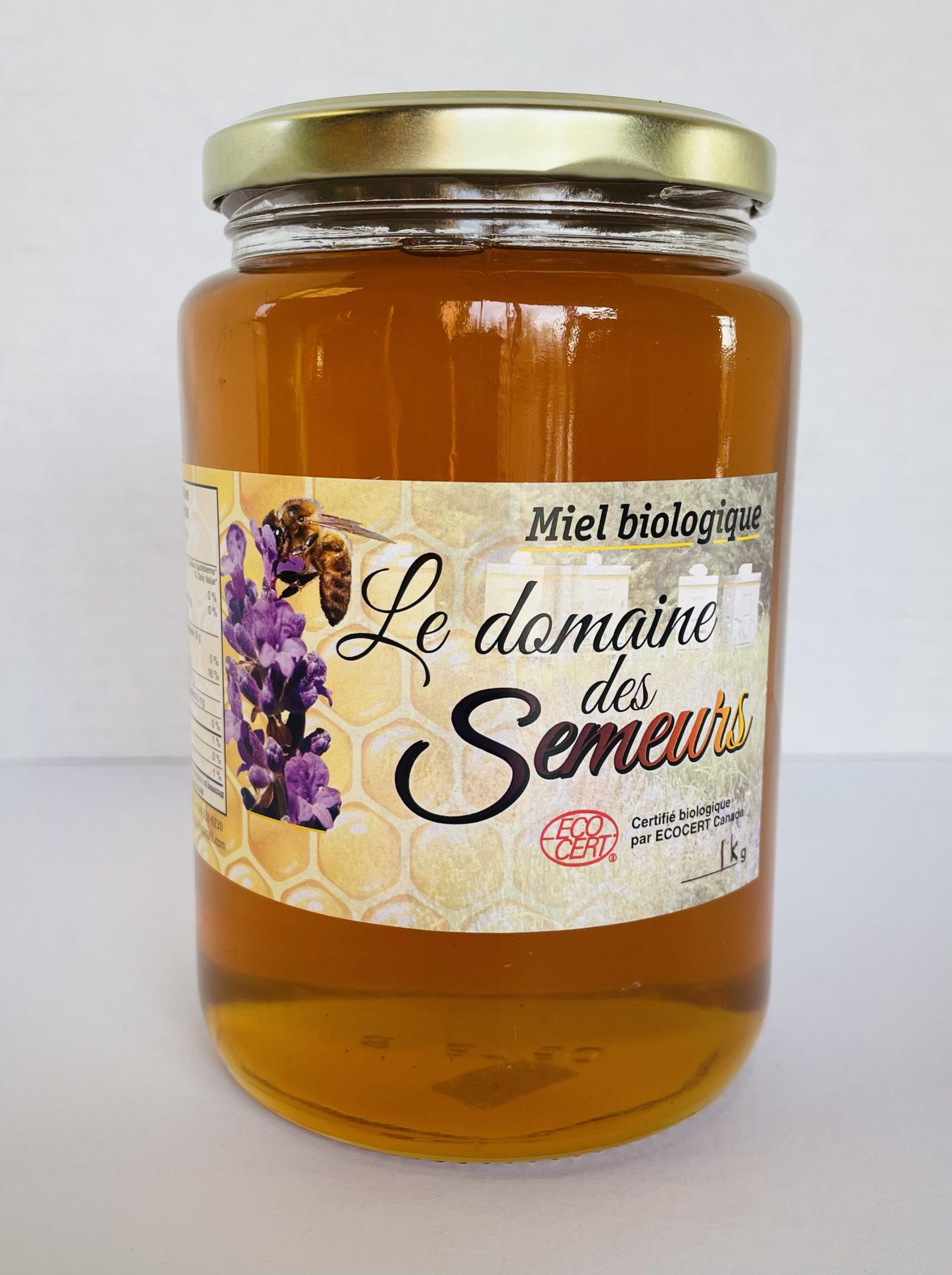 Miel biologique* – Domaine des Semeurs